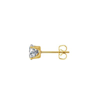 Titan Ohrstecker 5 mm | Gold