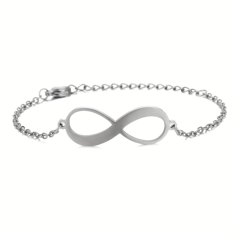 Armband | mit Unendlichkeit-Symbol / Silber