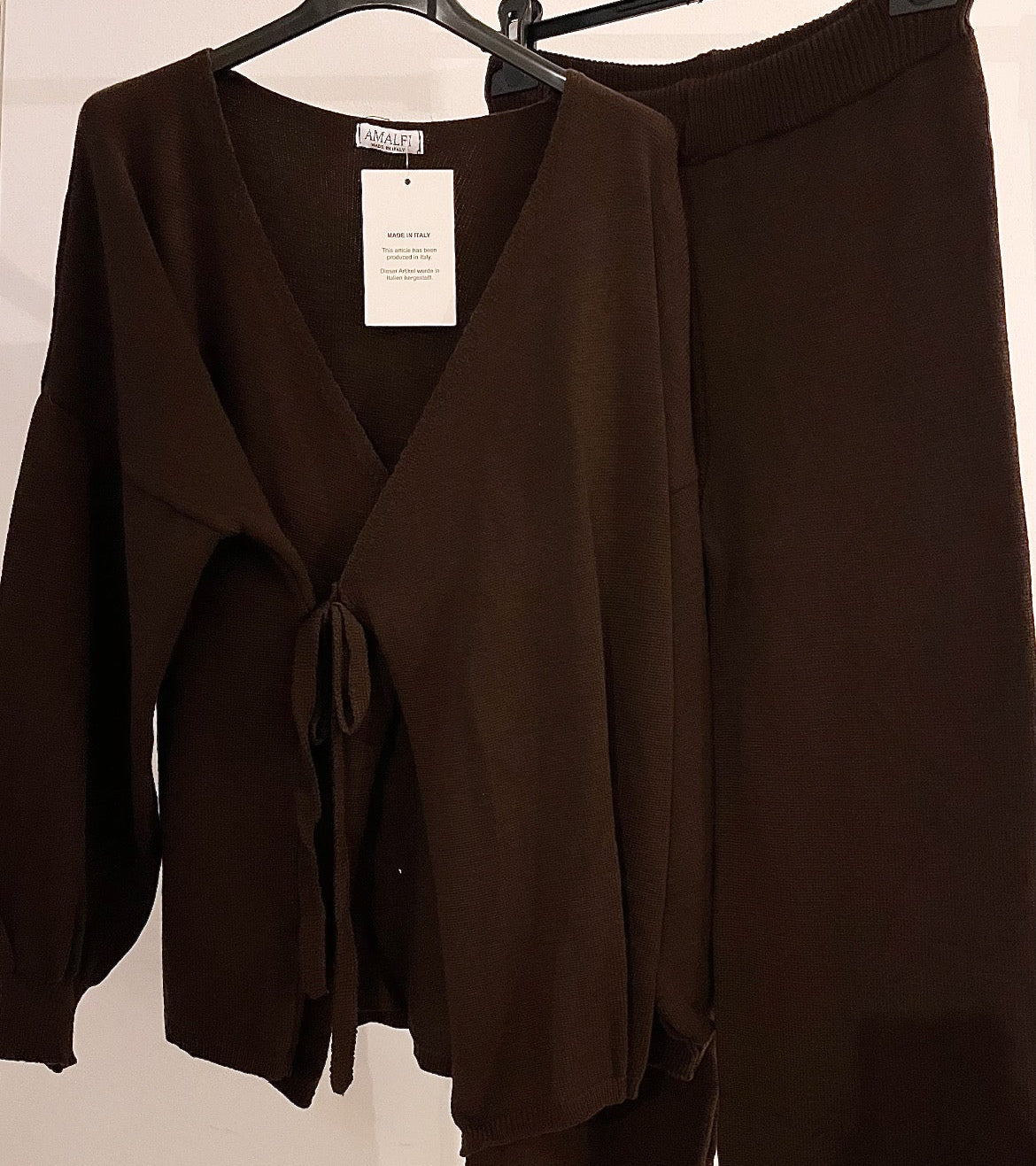 Feinstrick-Set | Braun