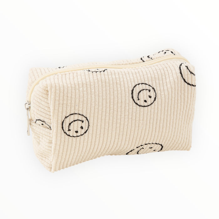 Smiley Kosmetiktasche | Creme