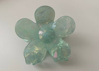 Blumen Haarklammer aus Acetat | Minty