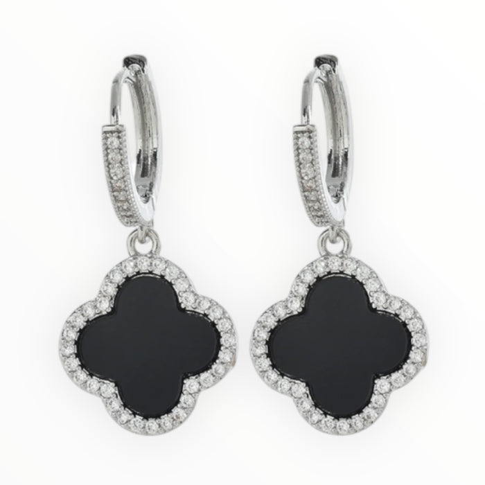 Ohrringe | Perlmutt black