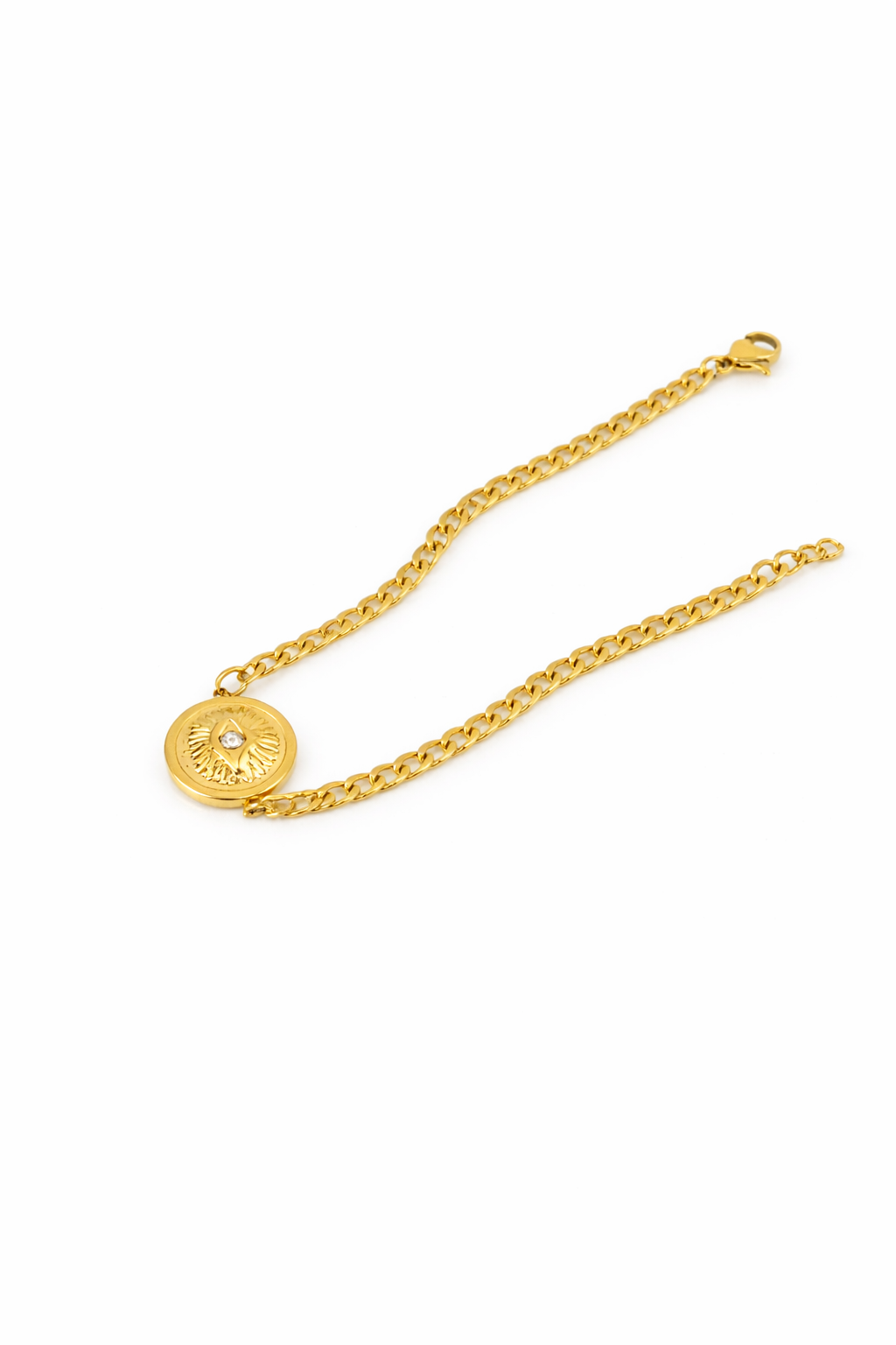 Armband Gold – Nazar Auge mit Zirkonia