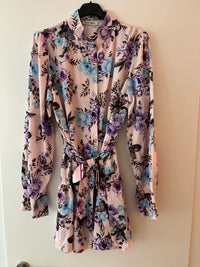 Blusenkleid mit Blumenmuster