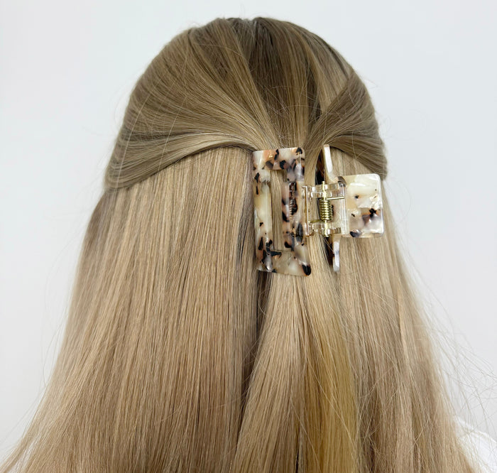 Square Haarklammer | tortoise