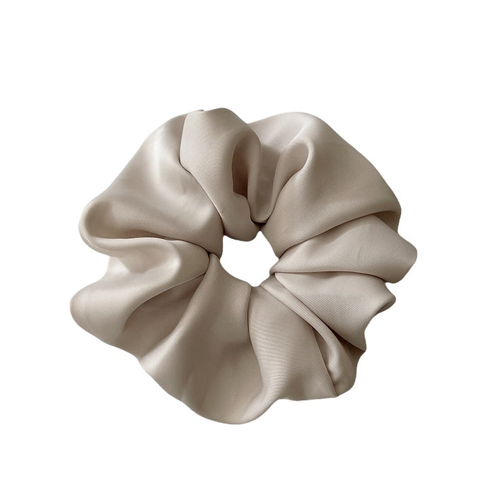 Satin Scrunchie XL | Beige