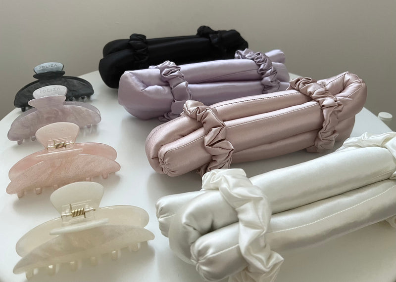 Overnightcurler Set aus 100% Seide