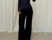 High Waist Wide Leg Hose | Verschiedene Farben
