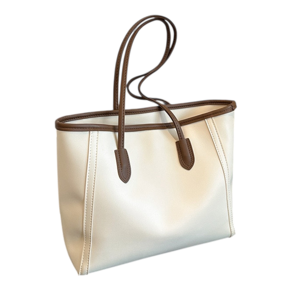 Everyday Shopper - Lederimitat | Creme/ Beige