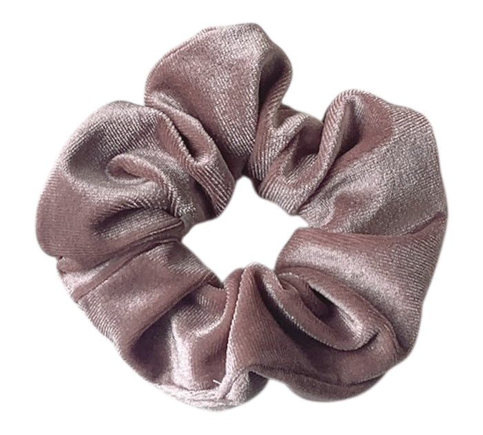 Scrunchie aus Samt - Rosé