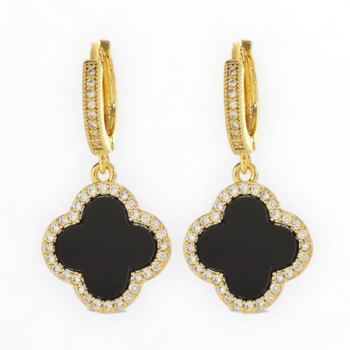 Ohrringe | Perlmutt black