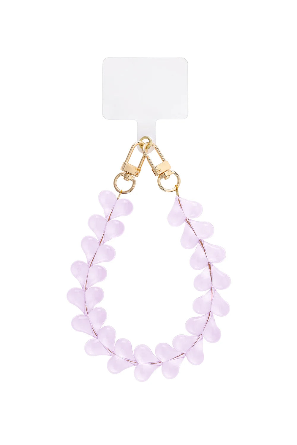 Handykette mit Herzdesign – Trendige Handy Kette | Flieder