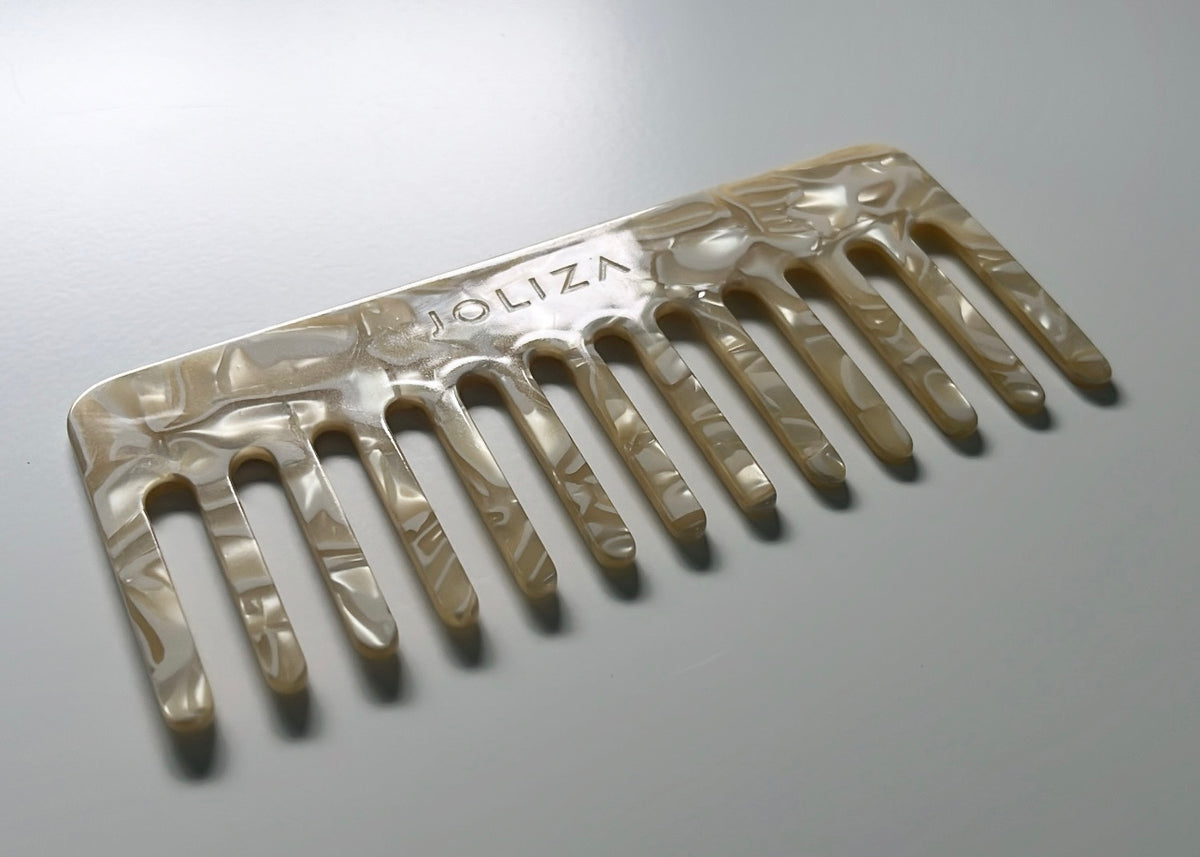 Haarkamm aus Acetat | Ivory