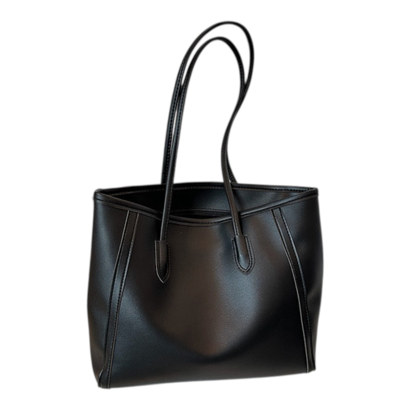 Everyday Shopper - Lederimitat | Schwarz