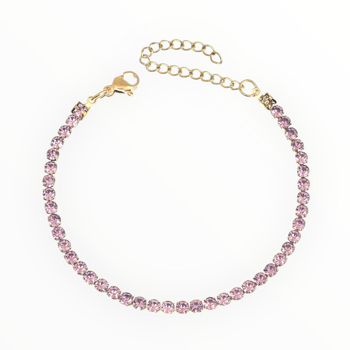 Tennis Armband | 18 Karat vergoldet