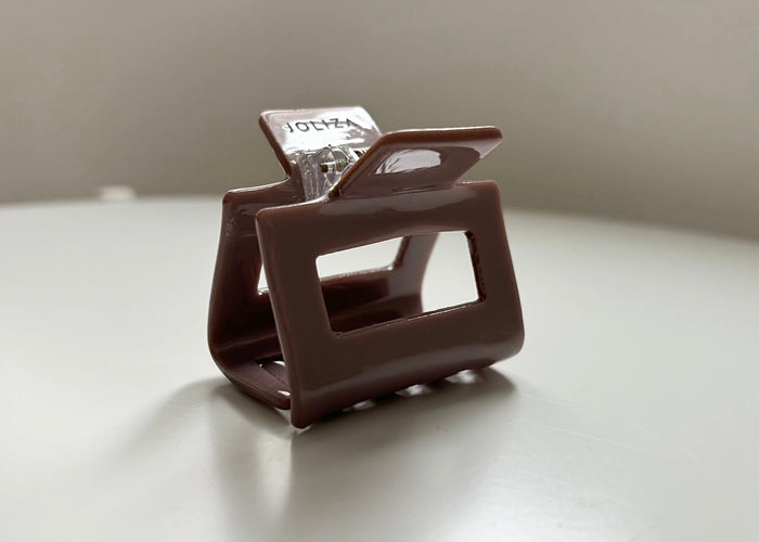 Square Haarklammer | Soft Brown