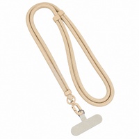 Handykette mit Einlegepad | schwarz oder beige