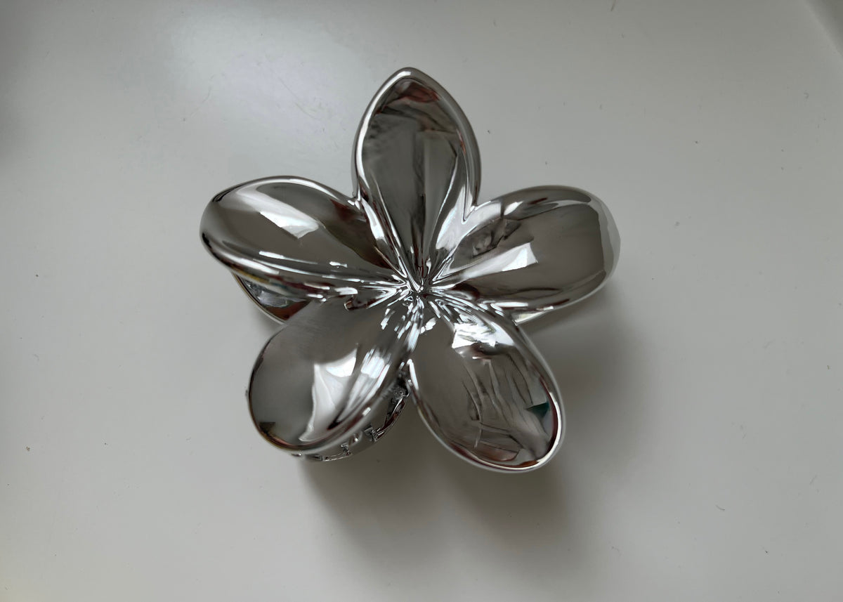 Haarklammer | Flower Metallic