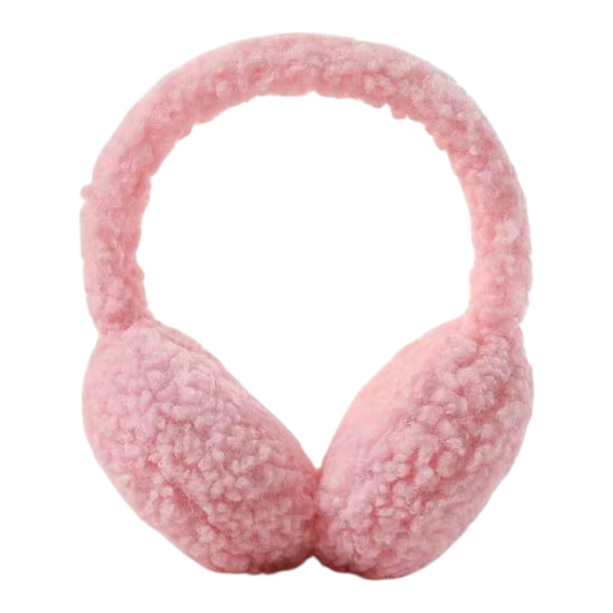 Teddy Fleece Ohrenwärmer - Rosa