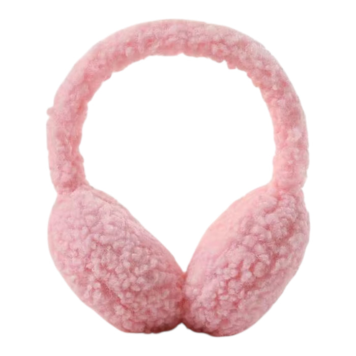 Teddy Fleece Ohrenwärmer - Rosa