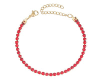 Tennis Armband | 18 Karat vergoldet