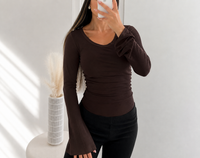 Basic Stretch  – Langarmshirt mit  Rundhalsausschnitt | Verschiedene Farben