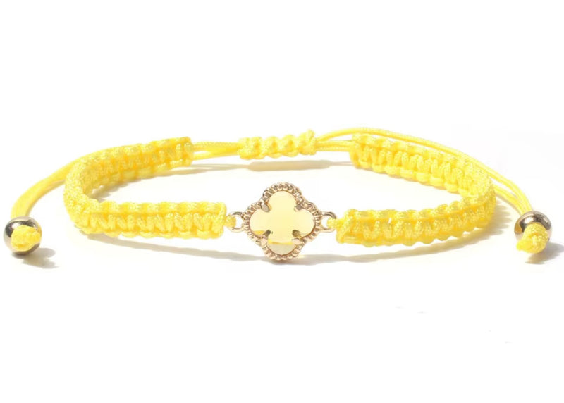 Makramee Armband - Klee