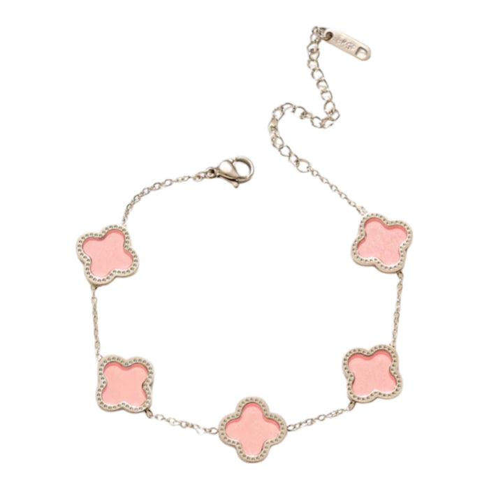 Armband | Blush Glücksklee